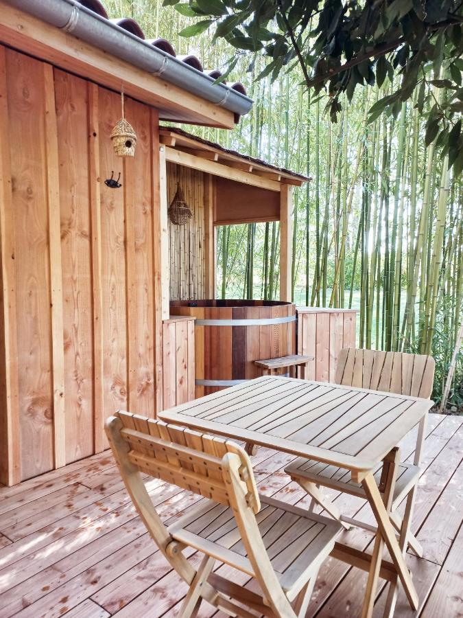 Maisonette Et Spa Bois La Bégude-de-Mazenc المظهر الخارجي الصورة