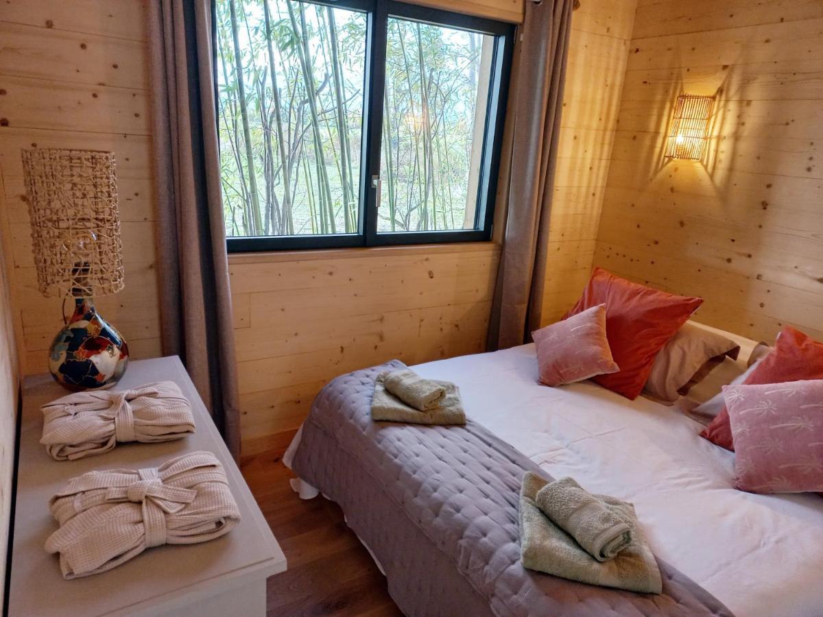 Maisonette Et Spa Bois La Bégude-de-Mazenc المظهر الخارجي الصورة