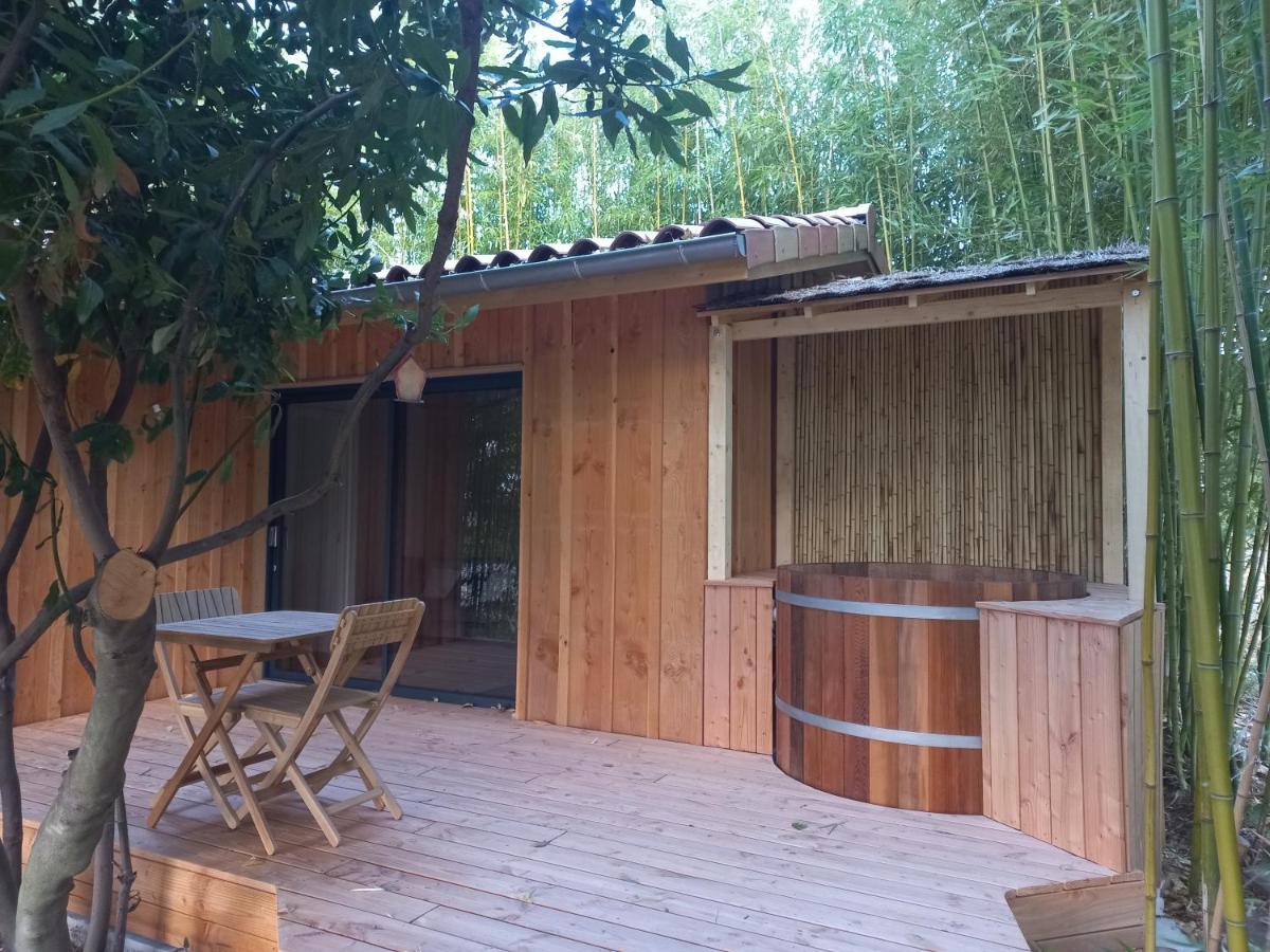 Maisonette Et Spa Bois La Bégude-de-Mazenc المظهر الخارجي الصورة